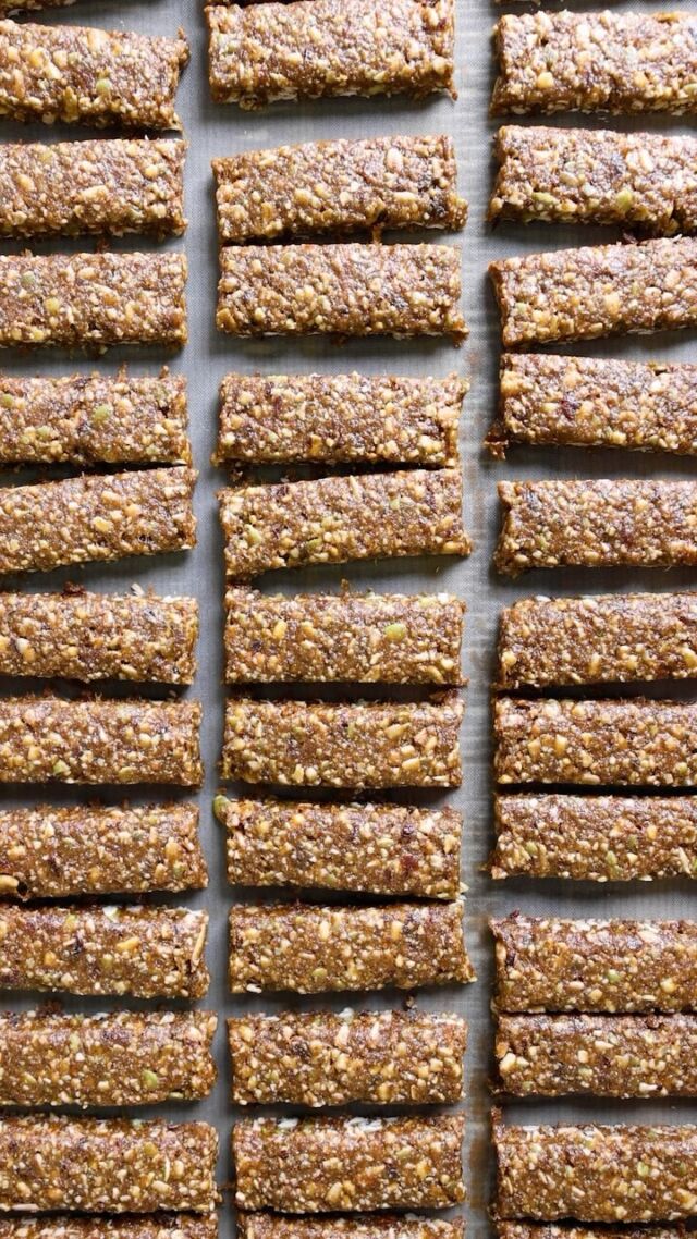 Hemp Energy Bars in the making 🌱
💪 5g of Protein per serving 💪 
💚 Plant Based 💚
🦋 @nongmoproject Verified 
✔️ Gluten Free Certified

Hemp hearts contain all 9 essential amino acids and are full of healthy fats. Perfect for a post workout snack 🏋️ 
Our bars are also made with walnuts, seeds and are sweetened with dates and prunes. ✨ 
•
•
•
#healthyfood #plantprotein #plantbased #plantpowered #hemphearts #hempprotein #plantproteinbars #whatveganseat #vegan #healthyeating #cleaneating #eatclean #yvreats #yyzeats #canadian #smallbusiness #veganfoodshare #energybars #glutenfreevegan #glutenfreefood #paleo #rawfood #paleodiet