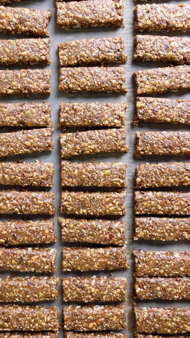 Hemp Energy Bars in the making 🌱
💪 5g of Protein per serving 💪
💚 Plant Based 💚
🦋 @nongmoproject Verified
✔️ Gluten Free Certified

Hemp hearts contain all 9 essential amino acids and are full of healthy fats. Perfect for a post workout snack 🏋️
Our bars are also made with walnuts, seeds and are sweetened with dates and prunes. ✨

Available across Canada and the US @wholefoodscanada @wholefoods @amazon @saveonfoods @safewaycanada @sobeys @pommenatural @lassens @pccmarkets Glutenull.com and more 🛒 
•
•
•
#healthyfood #plantprotein #plantbased #plantpowered #hemphearts #hempprotein #plantproteinbars #whatveganseat #vegan #healthyeating #cleaneating #eatclean #yvreats #yyzeats #canadian #smallbusiness #veganfoodshare #energybars #glutenfreevegan #glutenfreefood #paleo #rawfood #paleodiet #hemp #veganprotein #vegans #veganfood